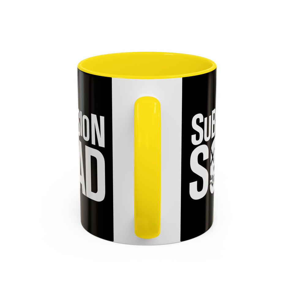 Brazilian Jiu Jitsu Submission Squad | BJJ Accent Coffee Mug
