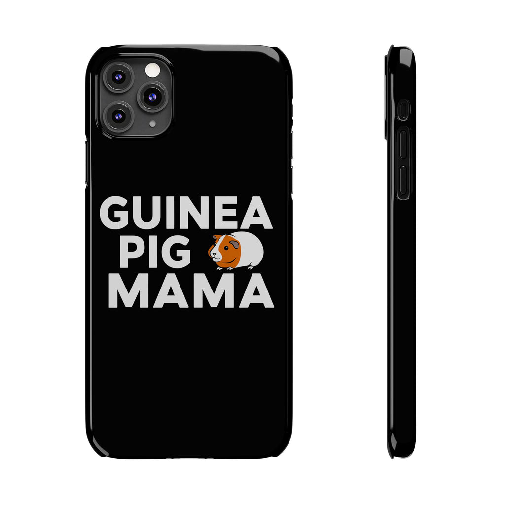 Cute Guinea Pig Mama Slim iPhone Cases | Guinea Pig Gift iPhone Case