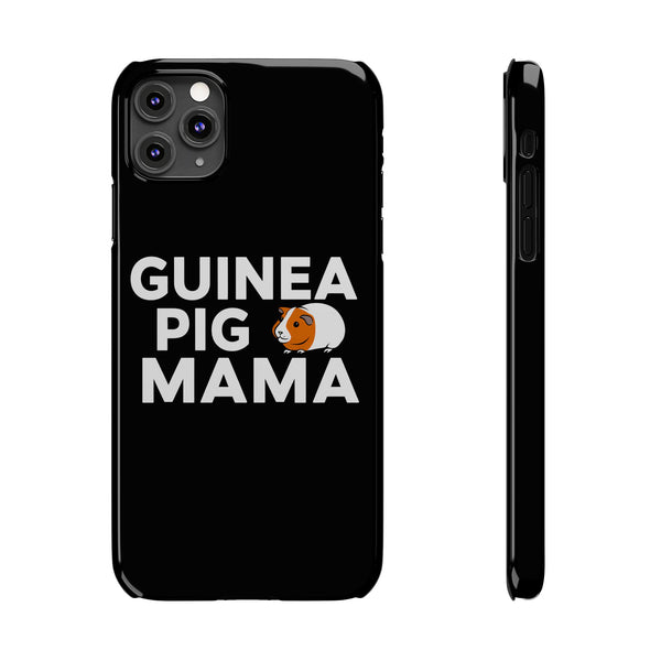 Cute Guinea Pig Mama Slim iPhone Cases | Guinea Pig Gift iPhone Case