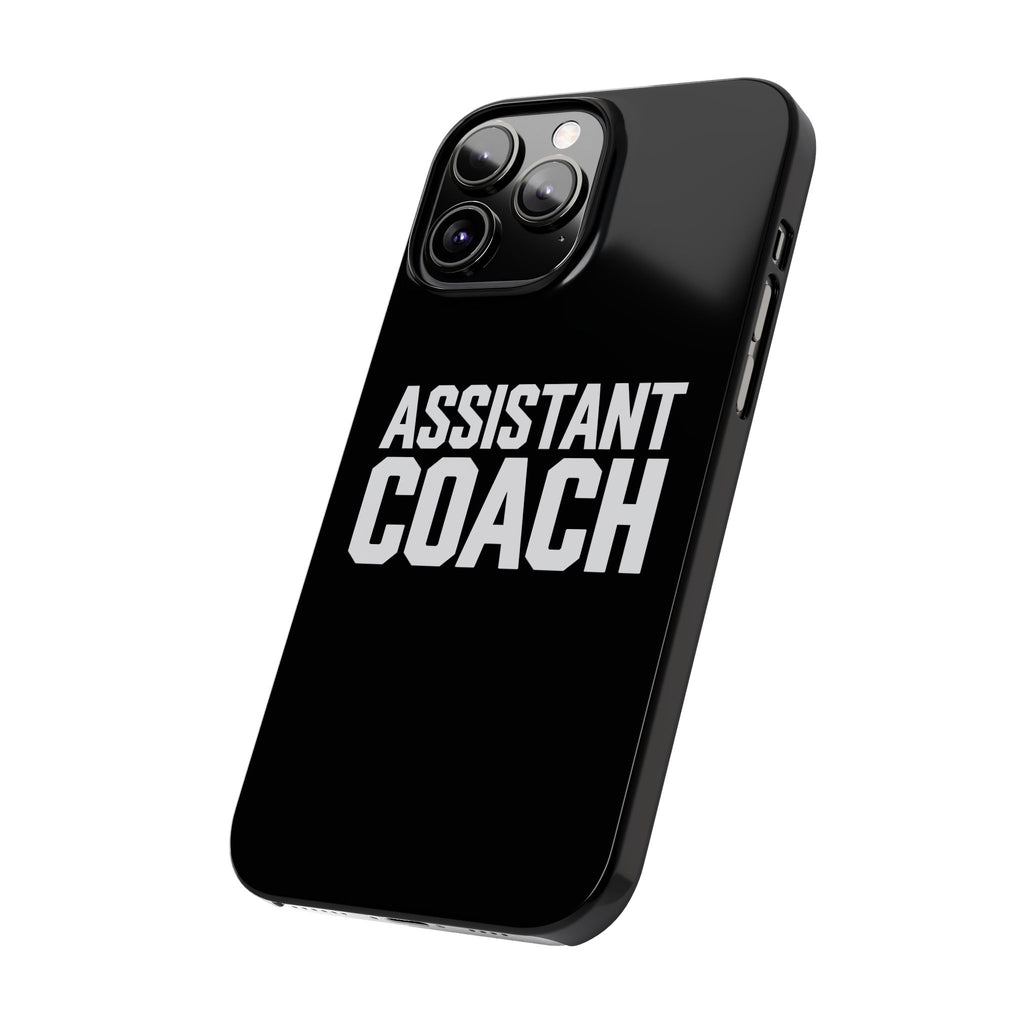 Premium Assistant Coach iPhone Case | Assistant Coach Gifts Slim Phone Cases