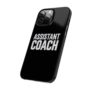 Premium Assistant Coach iPhone Case | Assistant Coach Gifts Slim Phone Cases Premium Assistant Coach iPhone Case | Assistant Coach Gifts Slim Phone Cases