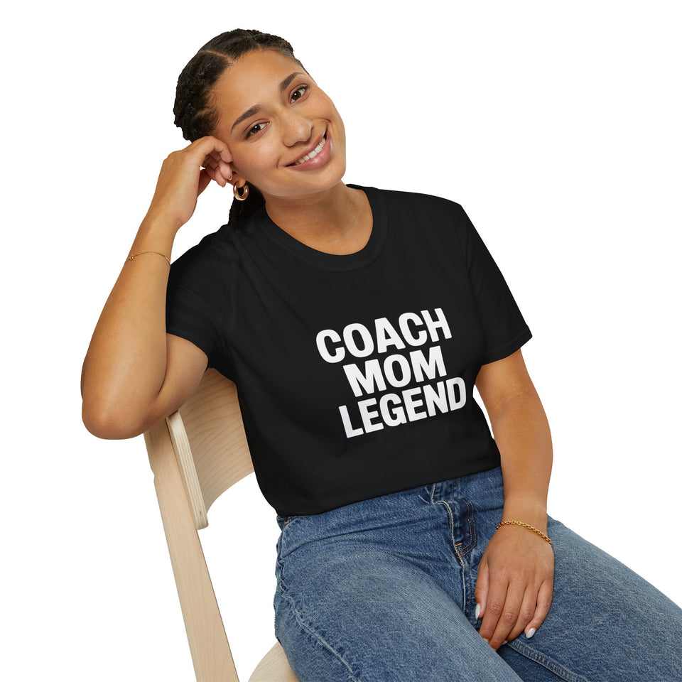 Coach Mom Legend T-Shirt - Unisex Softstyle