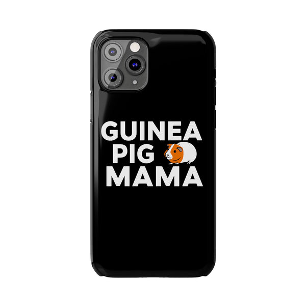 Cute Guinea Pig Mama Slim iPhone Cases | Guinea Pig Gift iPhone Case