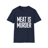 Meat Is Murder T-Shirt — Vegan/Protest Graphic Tee Meat Is Murder T-Shirt — Vegan/Protest Graphic Tee