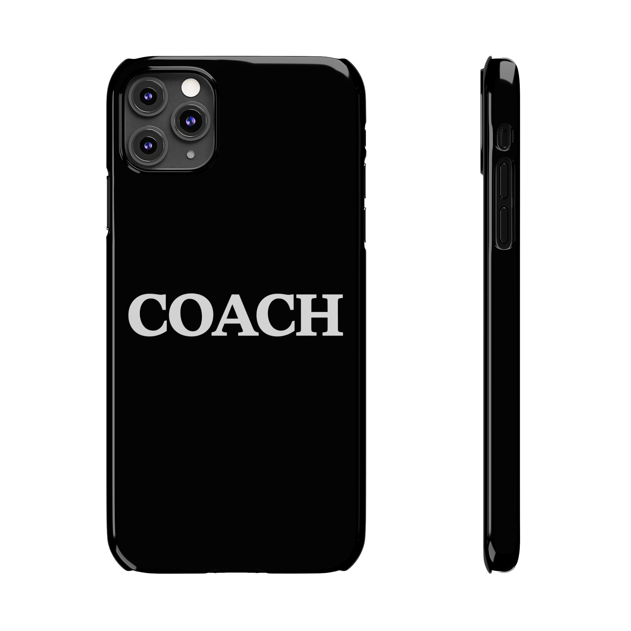 Premium Coach iPhone Case | Coach Gifts Slim Phone Cases