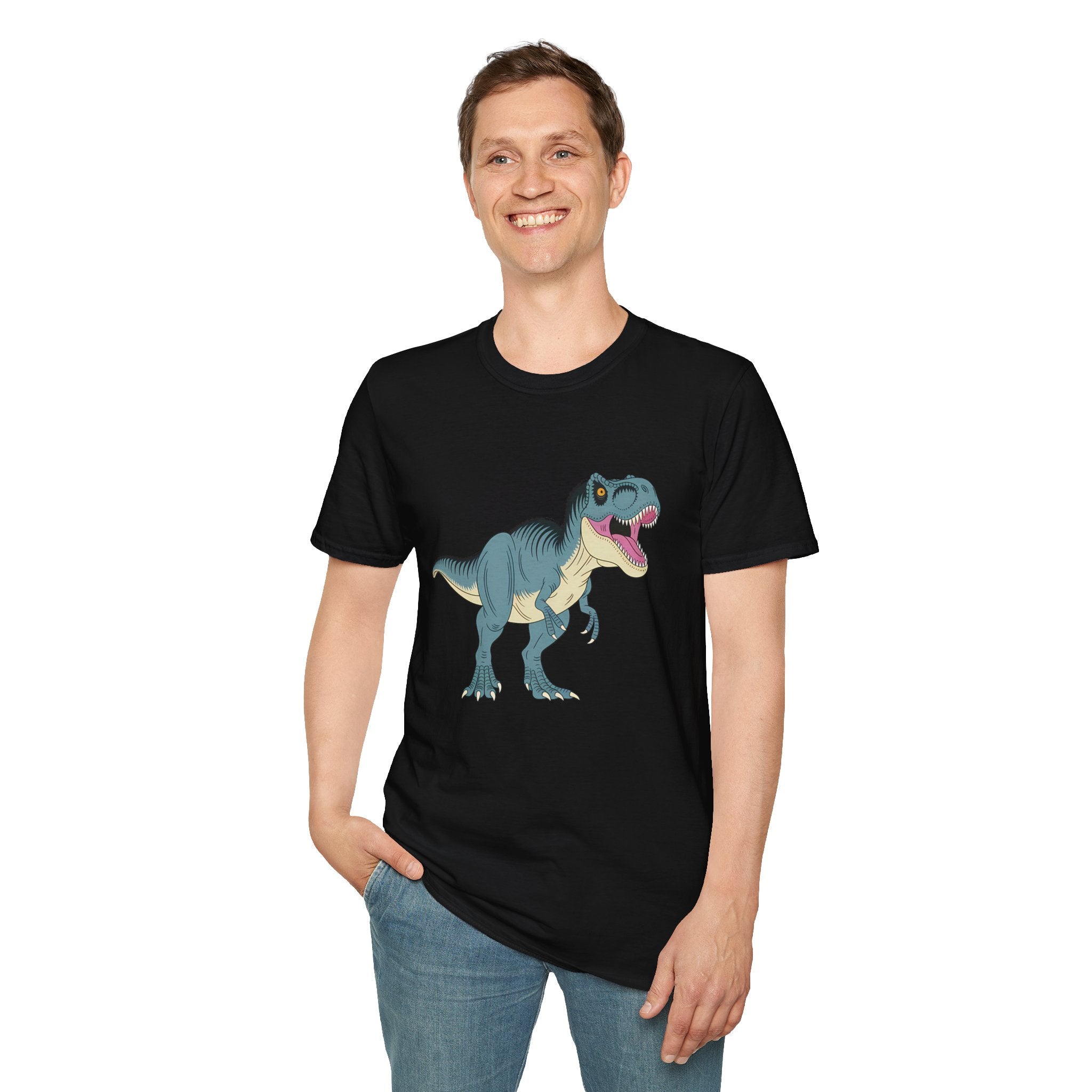 Tyrannosaurus Rex Dinosaur T-Rex Softstyle Unisex T-Shirt Main image
