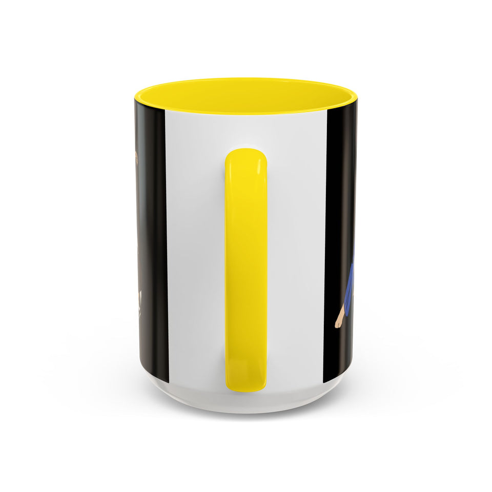 Brazilian Jiu Jitsu Rolling | BJJ Accent Coffee Mug