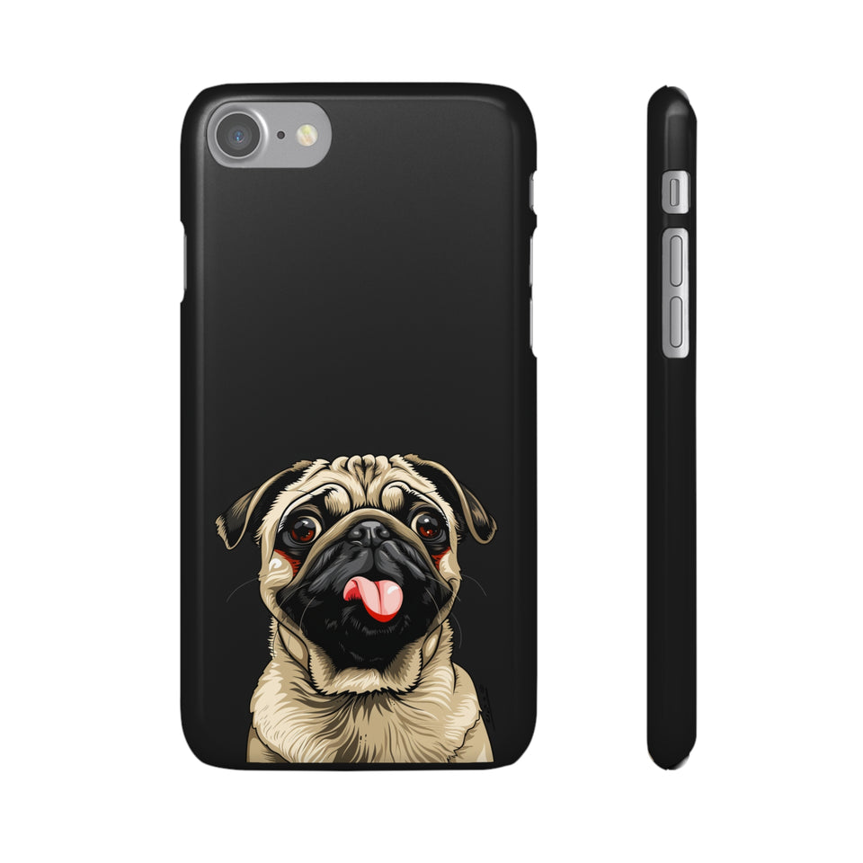Pug Phone Case | I Love My Pug Phone Case | Pug iPhone & Samsung Galaxy Snap Cases