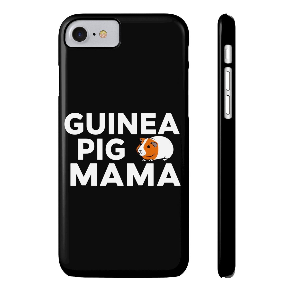 Cute Guinea Pig Mama Slim iPhone Cases | Guinea Pig Gift iPhone Case