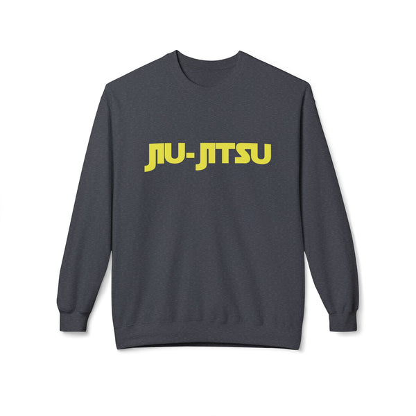 Brazilian Jiu Jitsu Sci Fi BJJ Unisex Midweight Softstyle Fleece Crewneck Sweatshirt