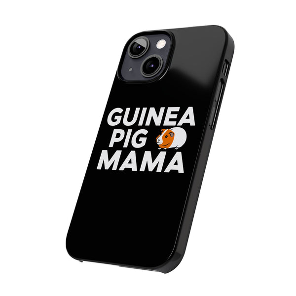Cute Guinea Pig Mama Slim iPhone Cases | Guinea Pig Gift iPhone Case