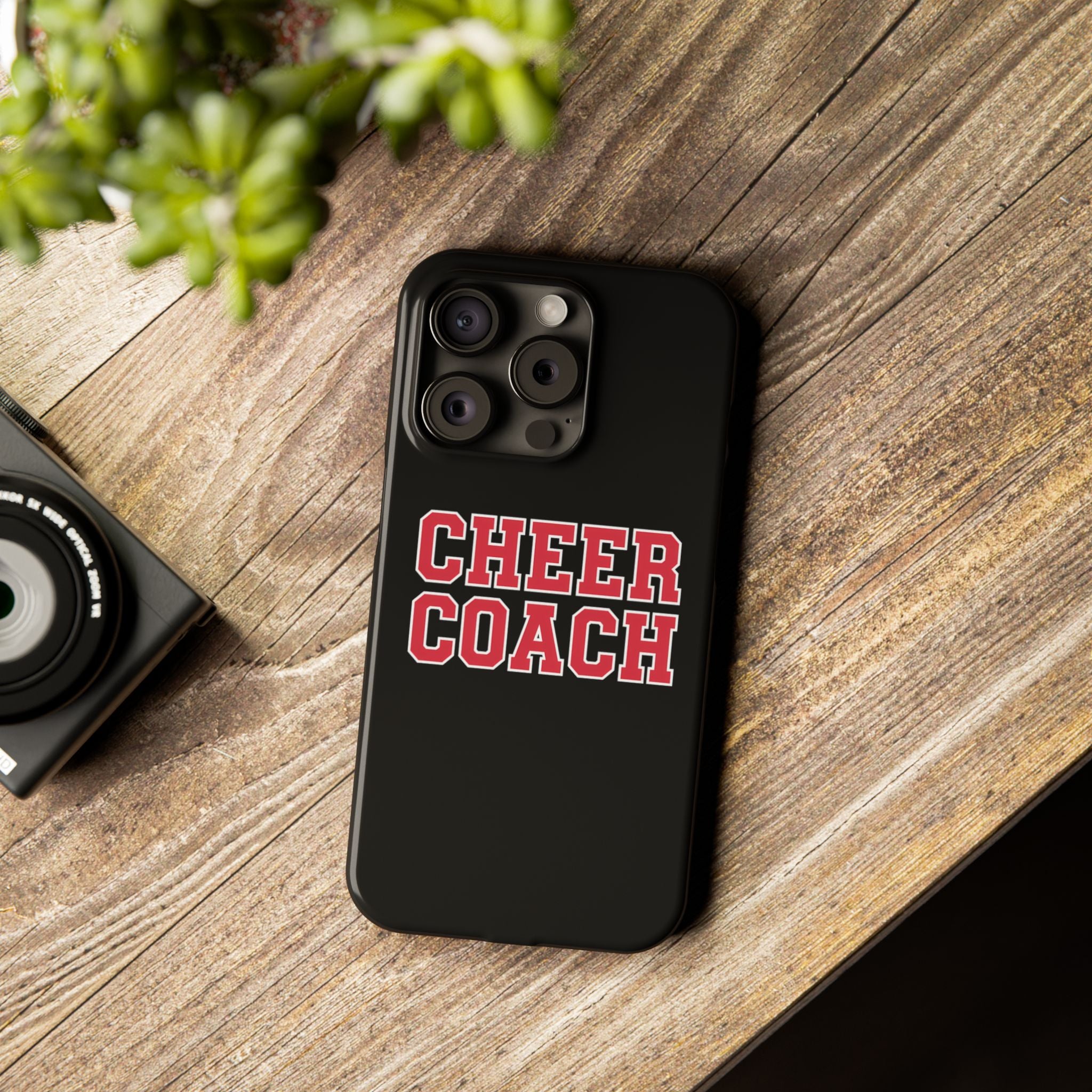 Premium Cheer Coach iPhone Case | Cheer Coach Gifts Slim Phone Cases
