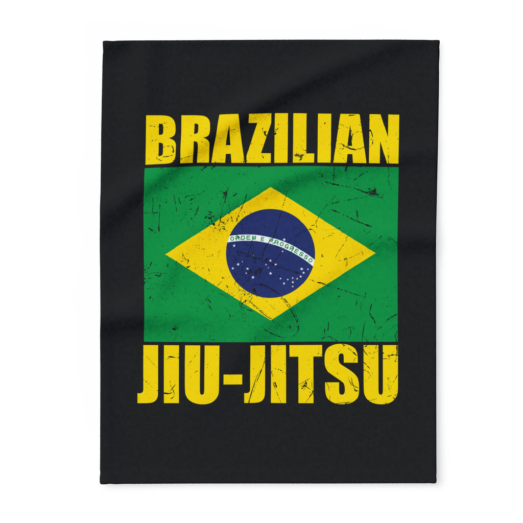 Brazilian Jiu Jitsu Blanket | Flag BJJ Arctic Fleece Blanket