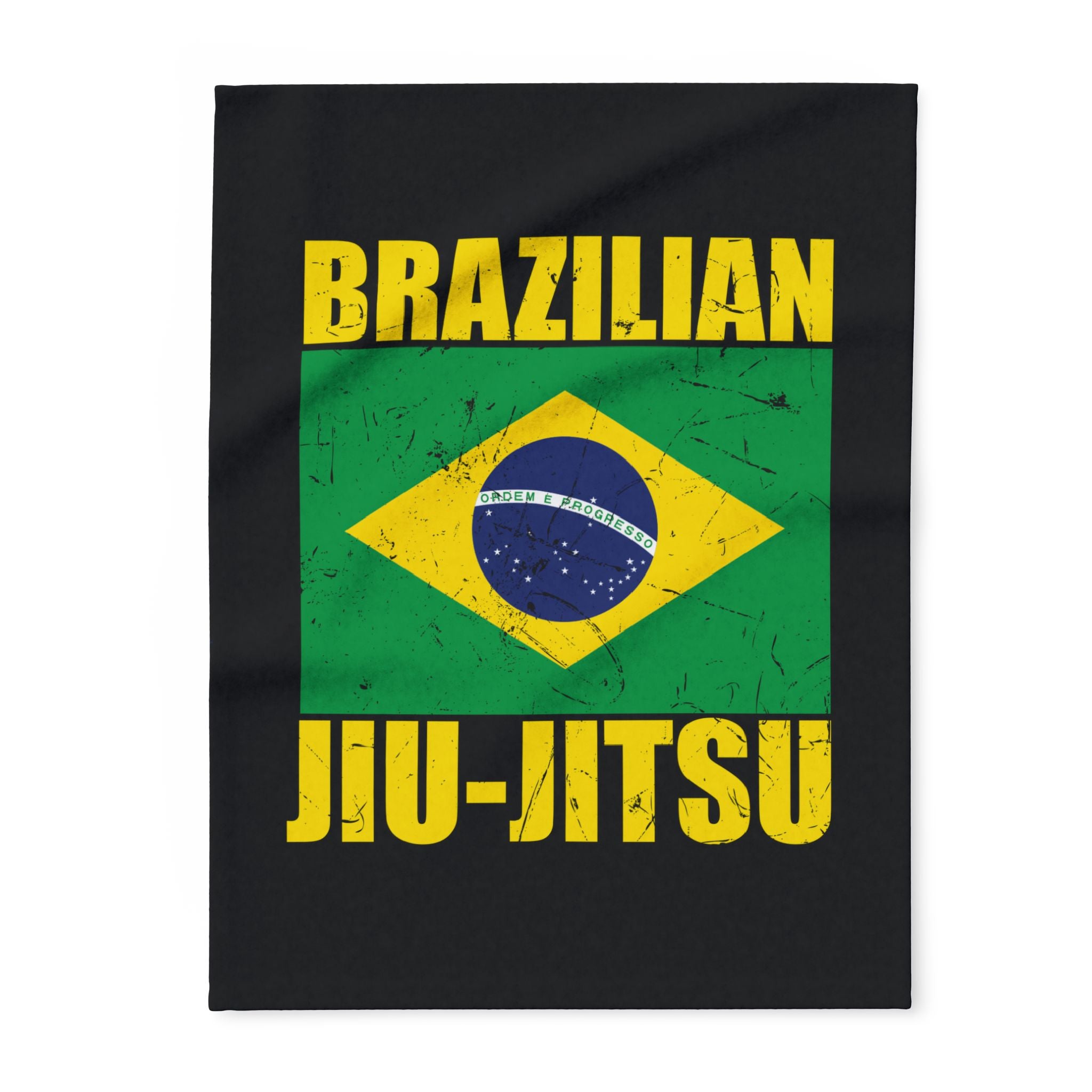 Brazilian Jiu Jitsu Blanket | Flag BJJ Arctic Fleece Blanket