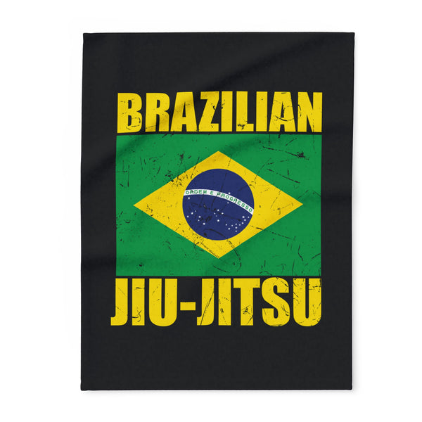 Brazilian Jiu Jitsu Blanket | Flag BJJ Arctic Fleece Blanket