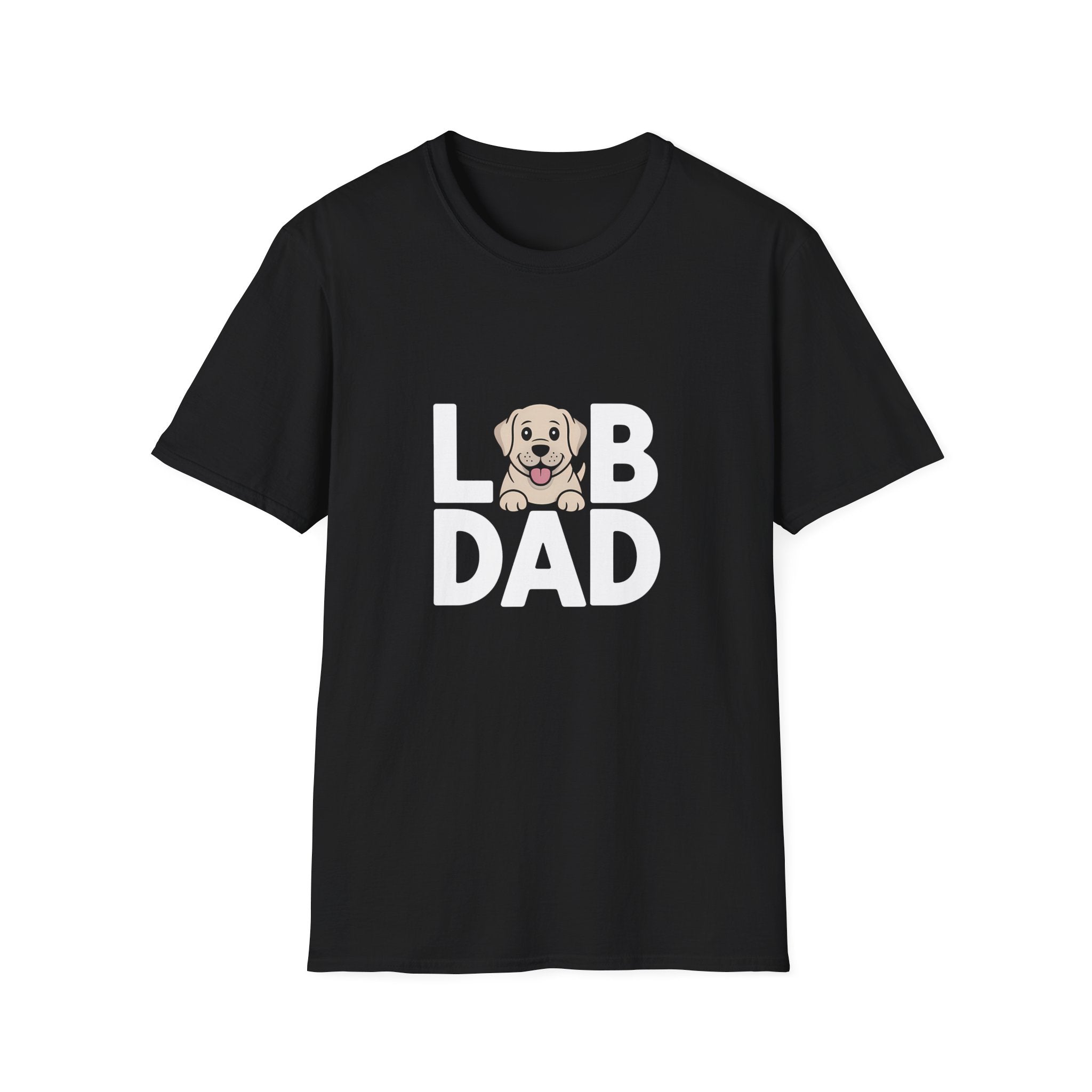 Labrador Dad T-Shirt - Unisex Softstyle Labrador Dog Dad Tee