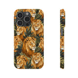 Premium Pride Of Lions iPhone Case | Lion Gifts Slim Phone Cases Premium Pride Of Lions iPhone Case | Lion Gifts Slim Phone Cases