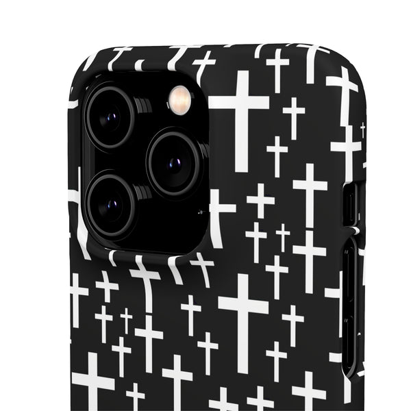 Faith In Jesus iPhone Christian Religion Phone Case | Faith Cross Phone Case | Christian Cross iPhone & Samsung Galaxy Snap Cases