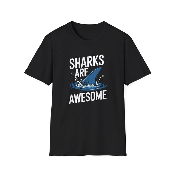 Shark Tee - Sharks Are Awesome Unisex T-Shirt