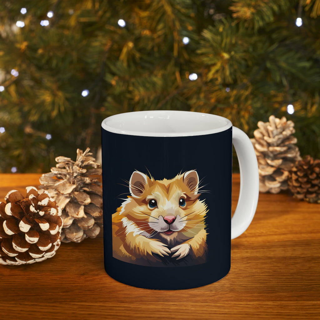 Cute Hamster Mug | Hamster Coffee Mug | Cute Hamster Gifts | Funny Hamster Presents | Hamster Mug 11oz