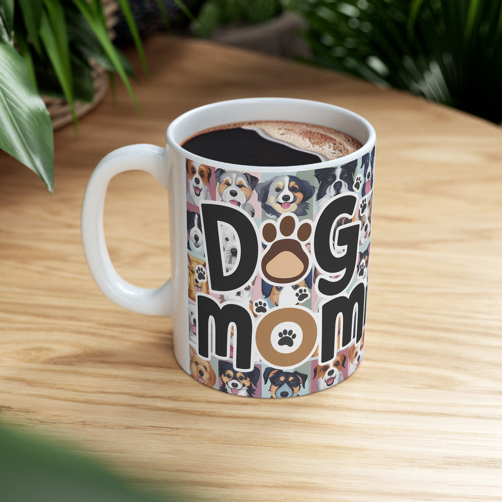 Dog Mom Mug | Dog Mom Gift | Dog Mom Coffee Mug | Dog Mom Presents Mug 11oz 2