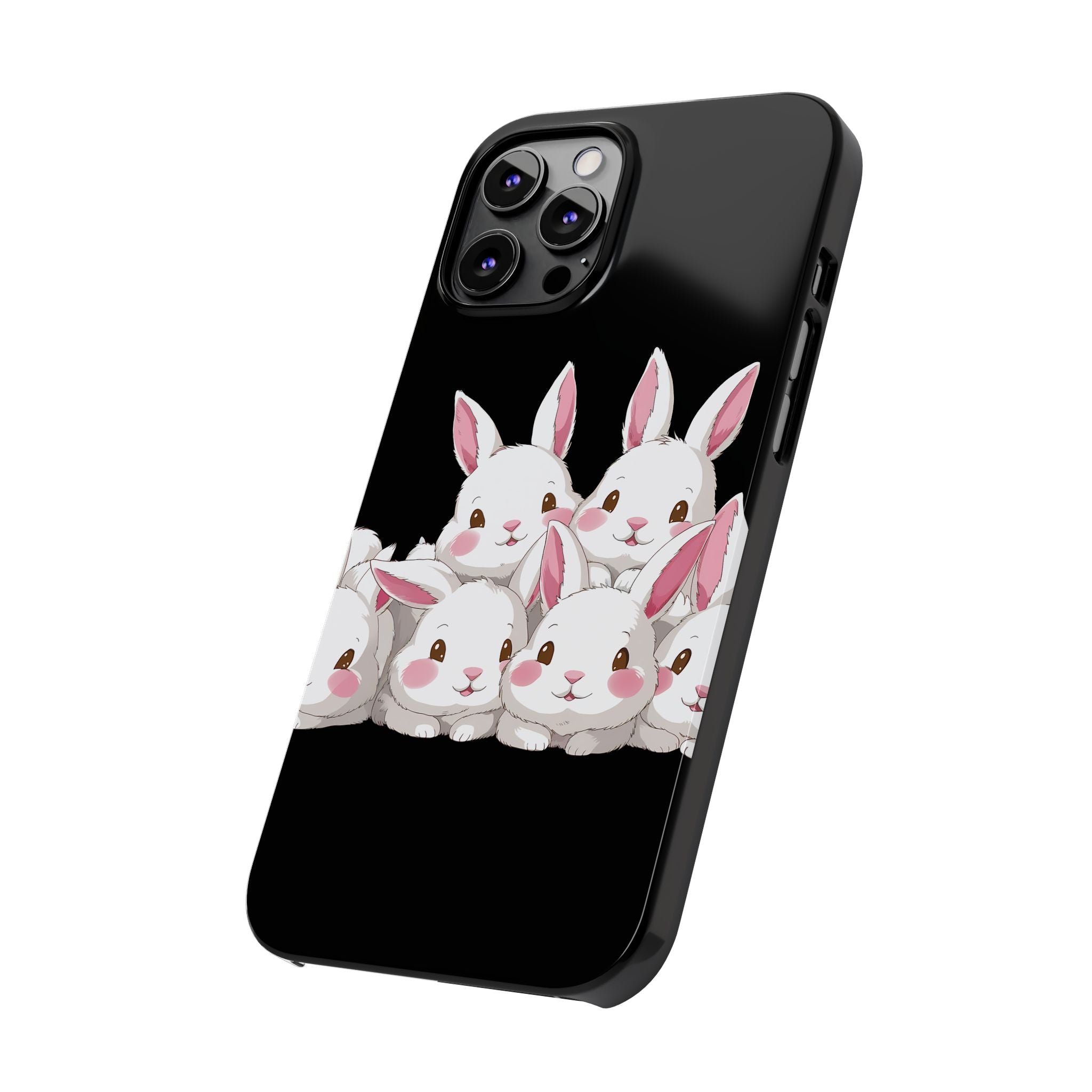 Premium Cute Rabbit iPhone Case | Rabbit Gifts Slim Phone Cases