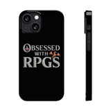 Premium Obsessed With RPGs iPhone Case | Fantasy Role Playing Game Slim Phone Cases Premium Obsessed With RPGs iPhone Case | Fantasy Role Playing Game Slim Phone Cases
