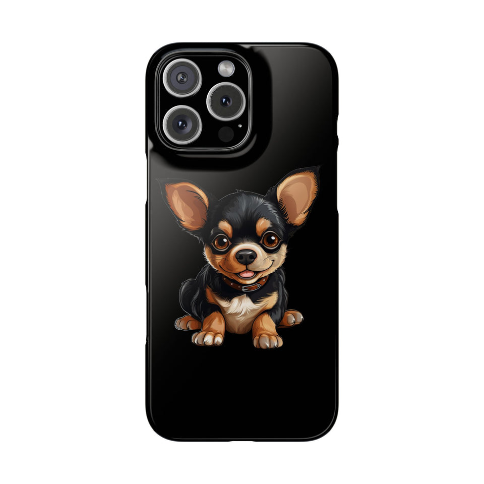 Premium Chihuahua iPhone Case | Cute Chihuahua Gifts Slim Phone Cases