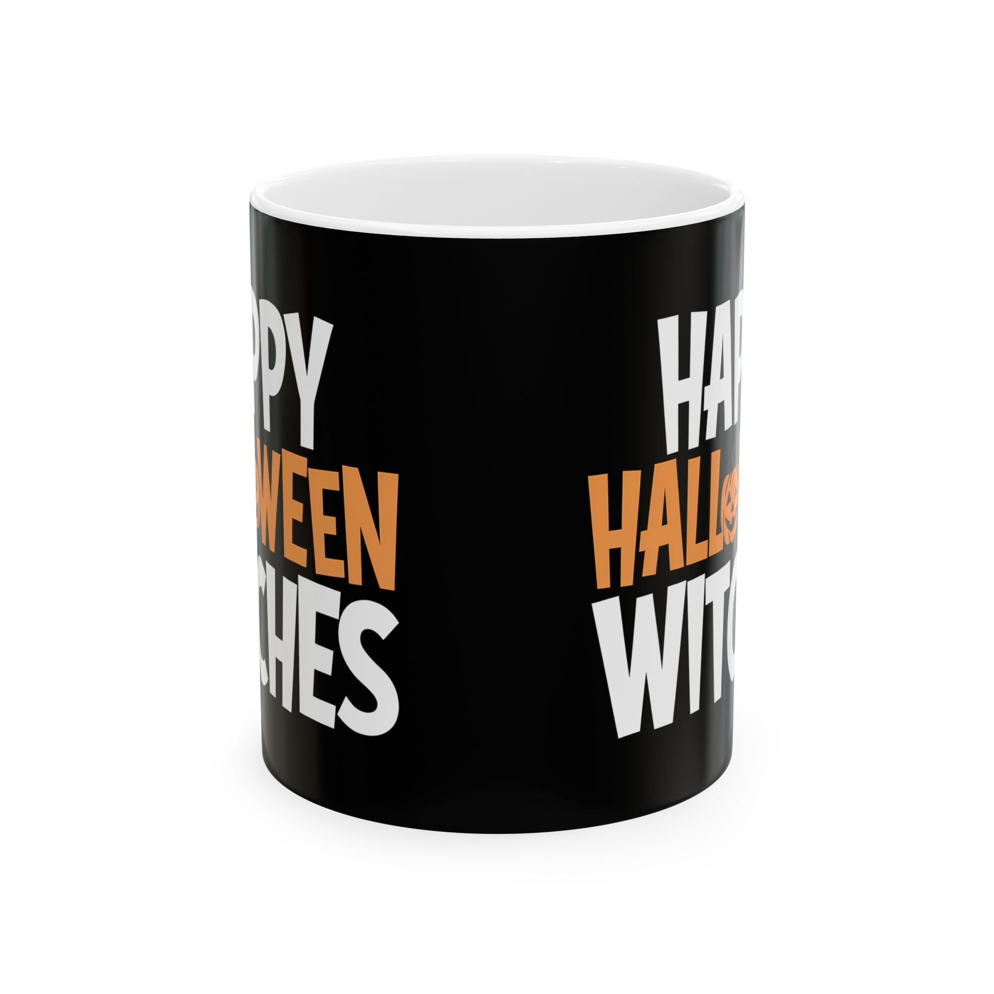 Happy Halloween Witches Mug | Witch Halloween Coffee Mug | Cute Halloween Coffee Mug 11oz Secondary image