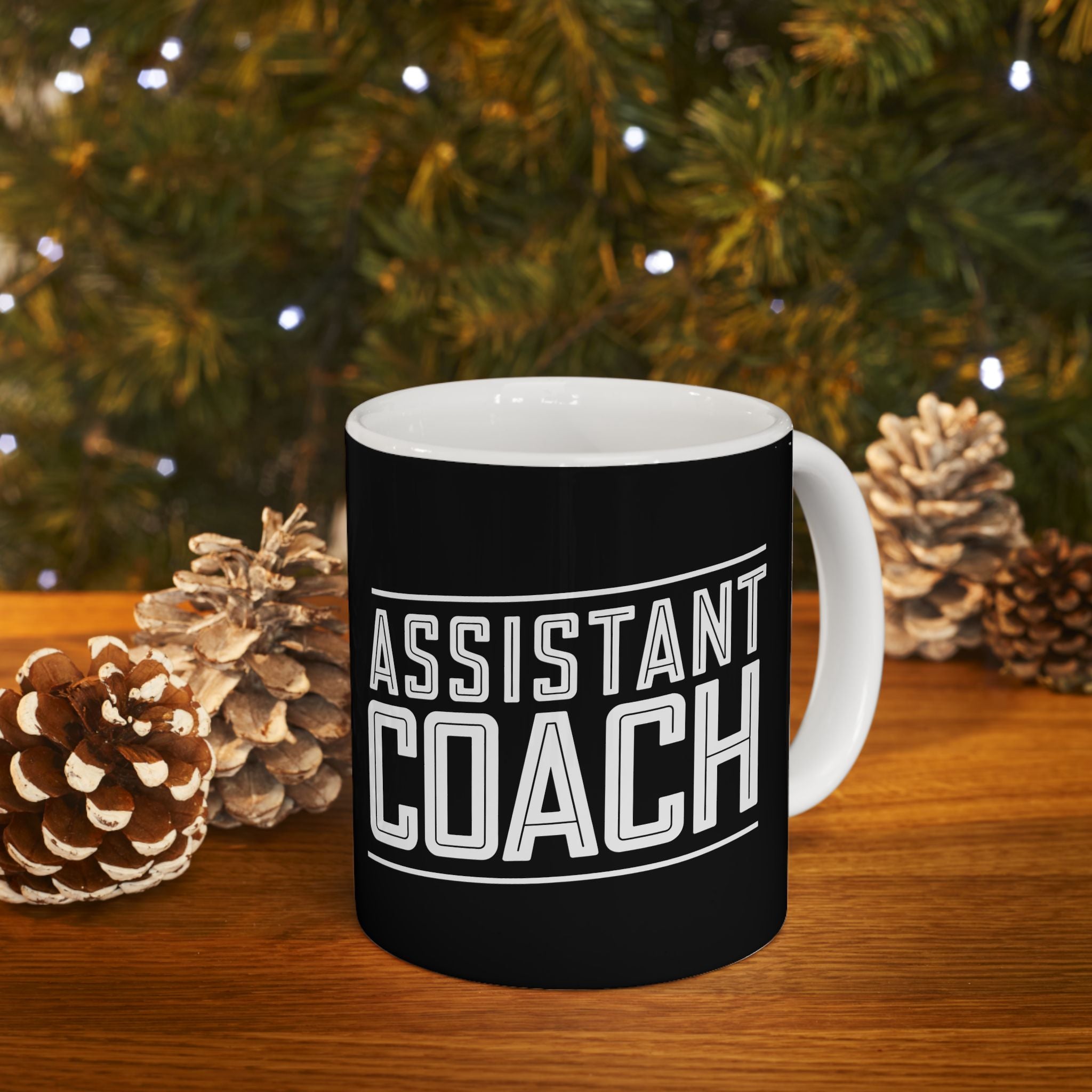 Assistant Coach Ceramic Mug | Cool Assistant Coach Gifts (11oz)