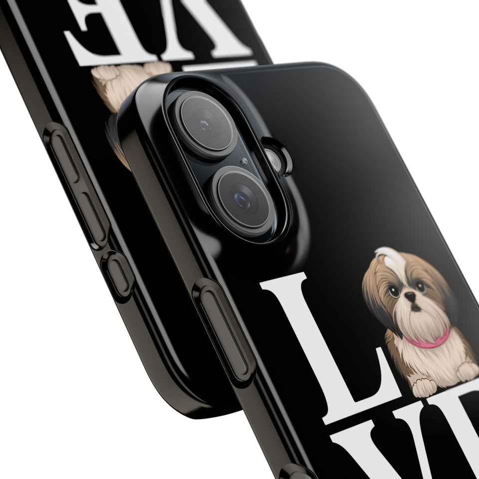 Premium Love Shih Tzu iPhone Case | Cute Shih Tzu Slim Phone Cases