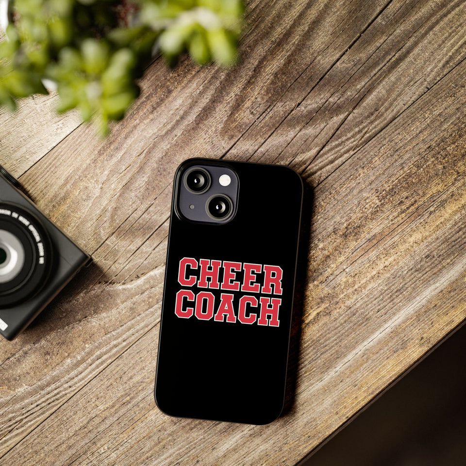 Premium Cheer Coach iPhone Case | Cheer Coach Gifts Slim Phone Cases