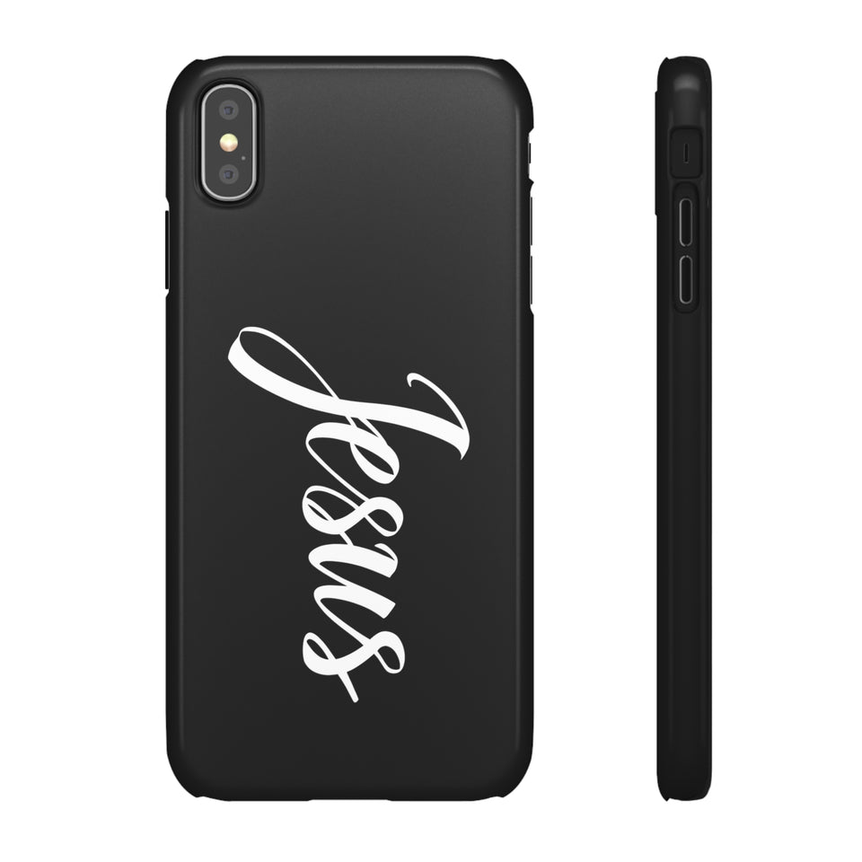 Faith In Jesus iPhone Christian Religion Phone Case | Faith Cross Phone Case | Jesus Christian Cross iPhone & Samsung Galaxy Snap Cases