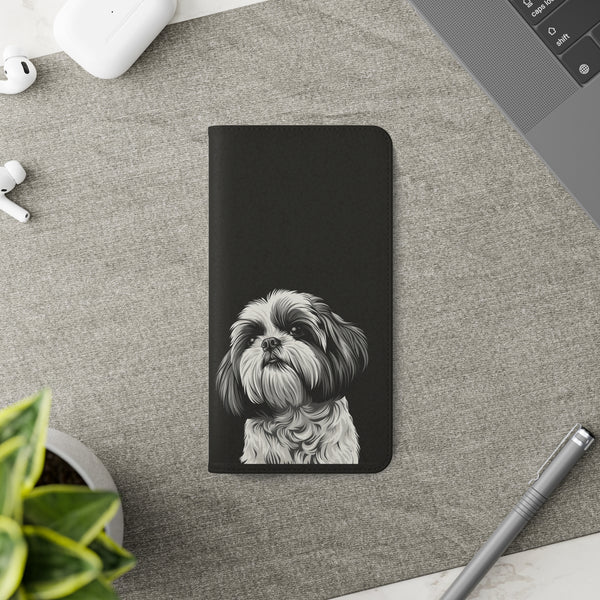 Shih Tzu Phone Case | Shih Tzu Wallet Phone Case | IPhone & Samsung Galaxy Shih Tzu Flip Cases