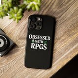 Premium Obsessed With RPGs iPhone Case | Role Playing Game Slim Phone Cases Premium Obsessed With RPGs iPhone Case | Role Playing Game Slim Phone Cases