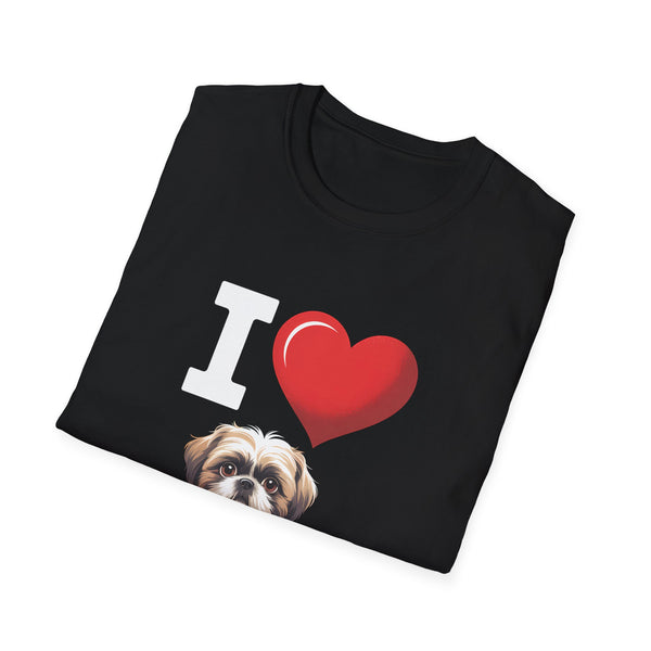 Shih Tzu T-Shirt - I Love Shih Tzus - Unisex Shirt