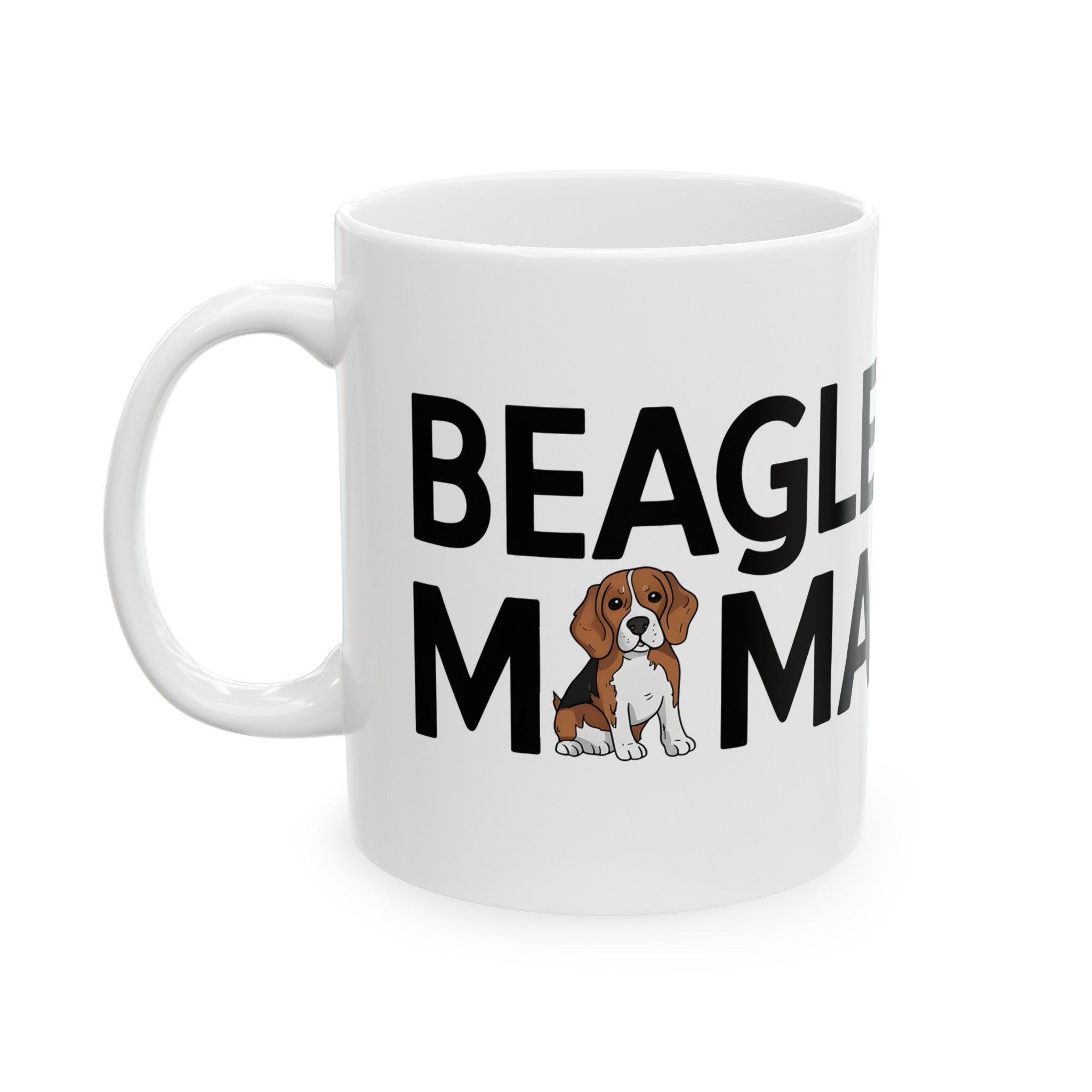 Beagle Mama Mug 2 | Beagle Gifts | Beagle Dog Ceramic Mug 11oz Main image