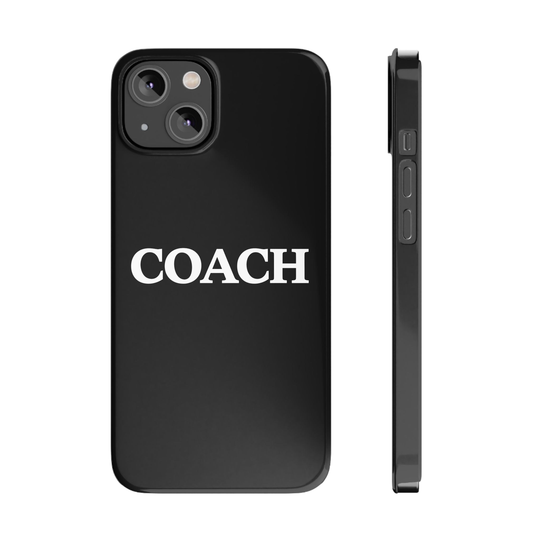 Premium Coach iPhone Case | Coach Gifts Slim Phone Cases
