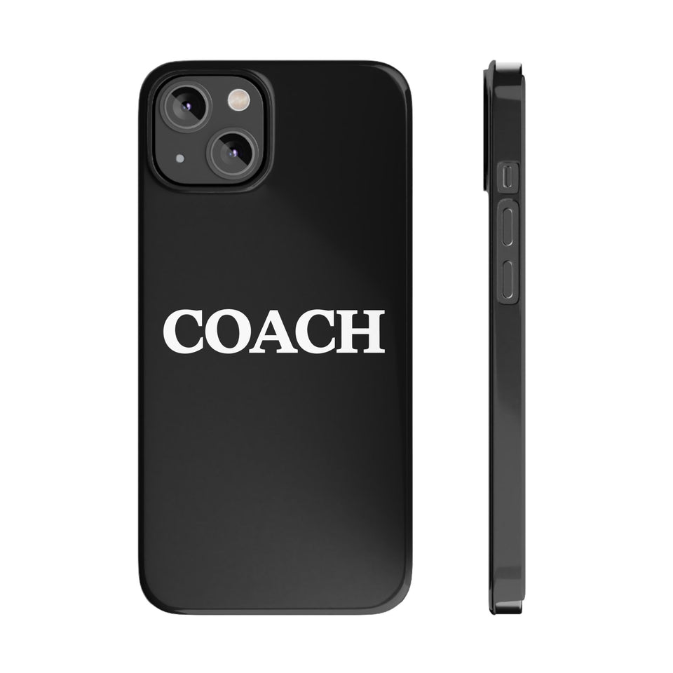 Premium Coach iPhone Case | Coach Gifts Slim Phone Cases