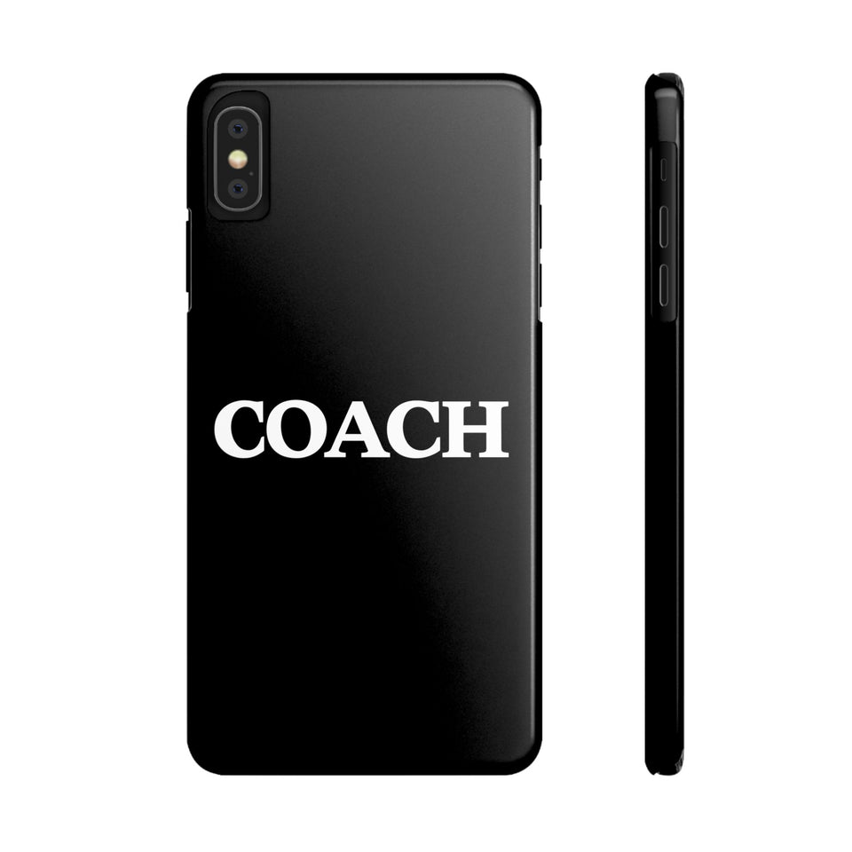 Premium Coach iPhone Case | Coach Gifts Slim Phone Cases