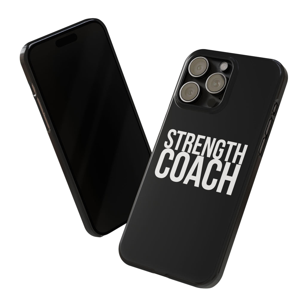 Premium Strength Coach iPhone Case | Strength Coach Gifts Slim Phone Cases