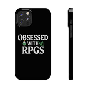 Premium Obsessed With RPGs iPhone Case | Role Playing Game Slim Phone Cases Premium Obsessed With RPGs iPhone Case | Role Playing Game Slim Phone Cases