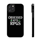 Premium Obsessed With RPGs iPhone Case | Role Playing Game Slim Phone Cases Premium Obsessed With RPGs iPhone Case | Role Playing Game Slim Phone Cases