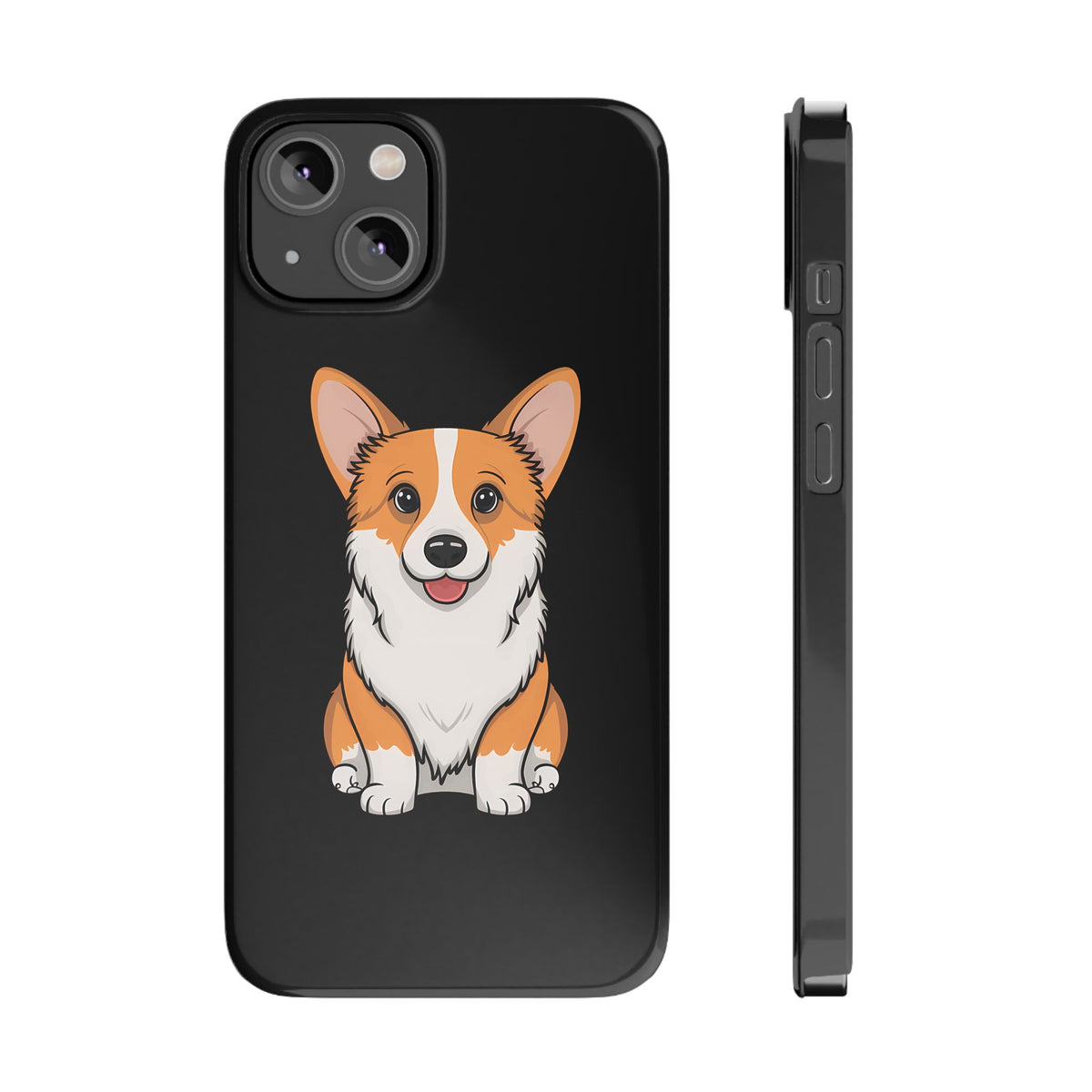 Cute Corgi Slim iPhone Case | Corgi Gift iPhone Case