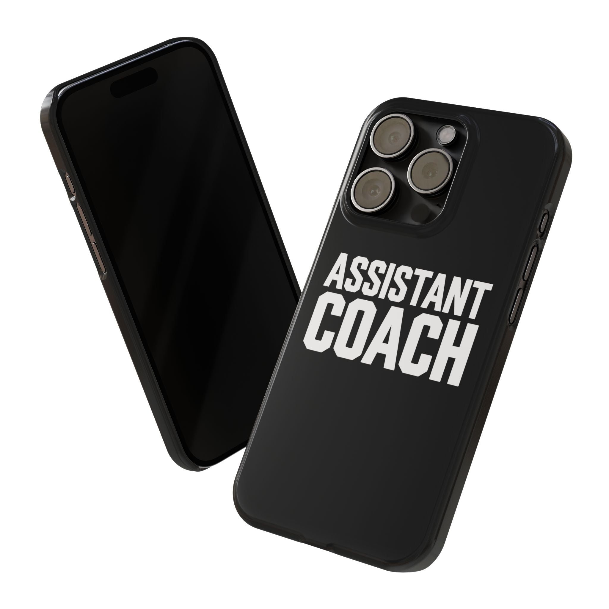 Premium Assistant Coach iPhone Case | Assistant Coach Gifts Slim Phone Cases