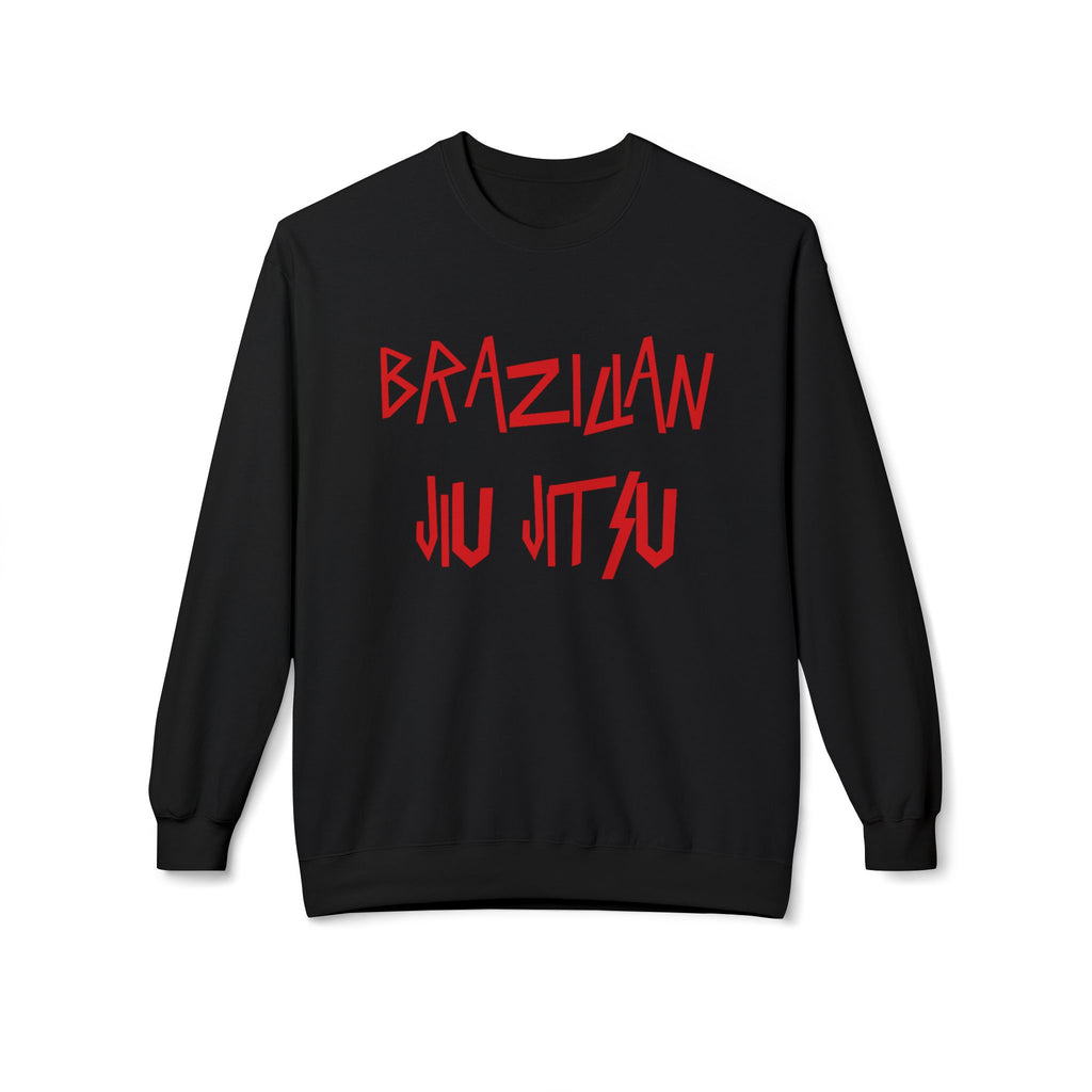 Brazilian Jiu Jitsu Slay BJJ Unisex Midweight Softstyle Fleece Crewneck Sweatshirt