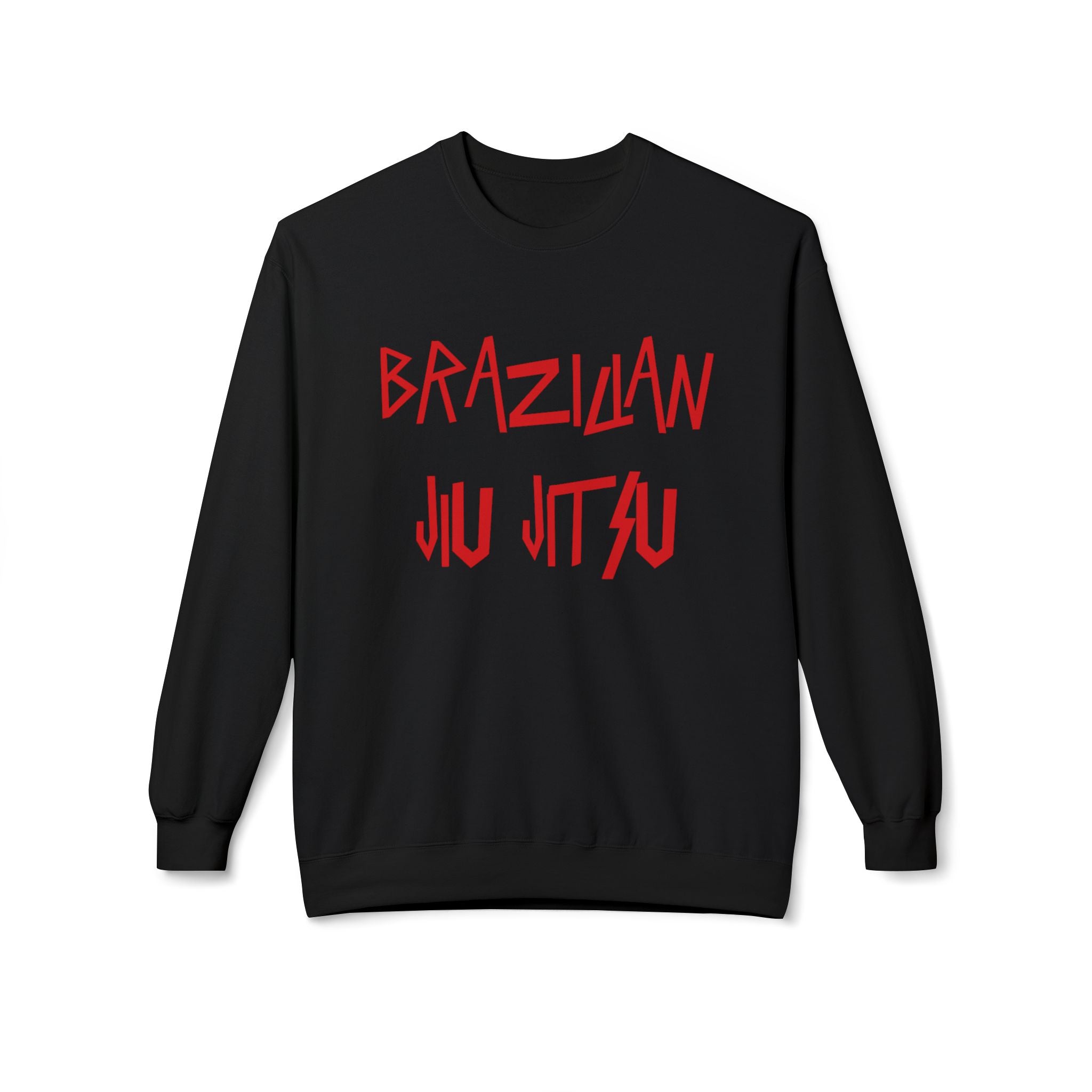 Brazilian Jiu Jitsu Slay BJJ Unisex Midweight Softstyle Fleece Crewneck Sweatshirt