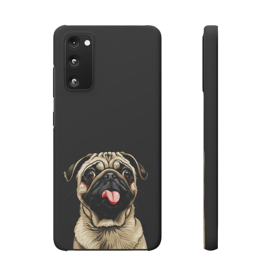 Pug Phone Case | I Love My Pug Phone Case | Pug iPhone & Samsung Galaxy Snap Cases