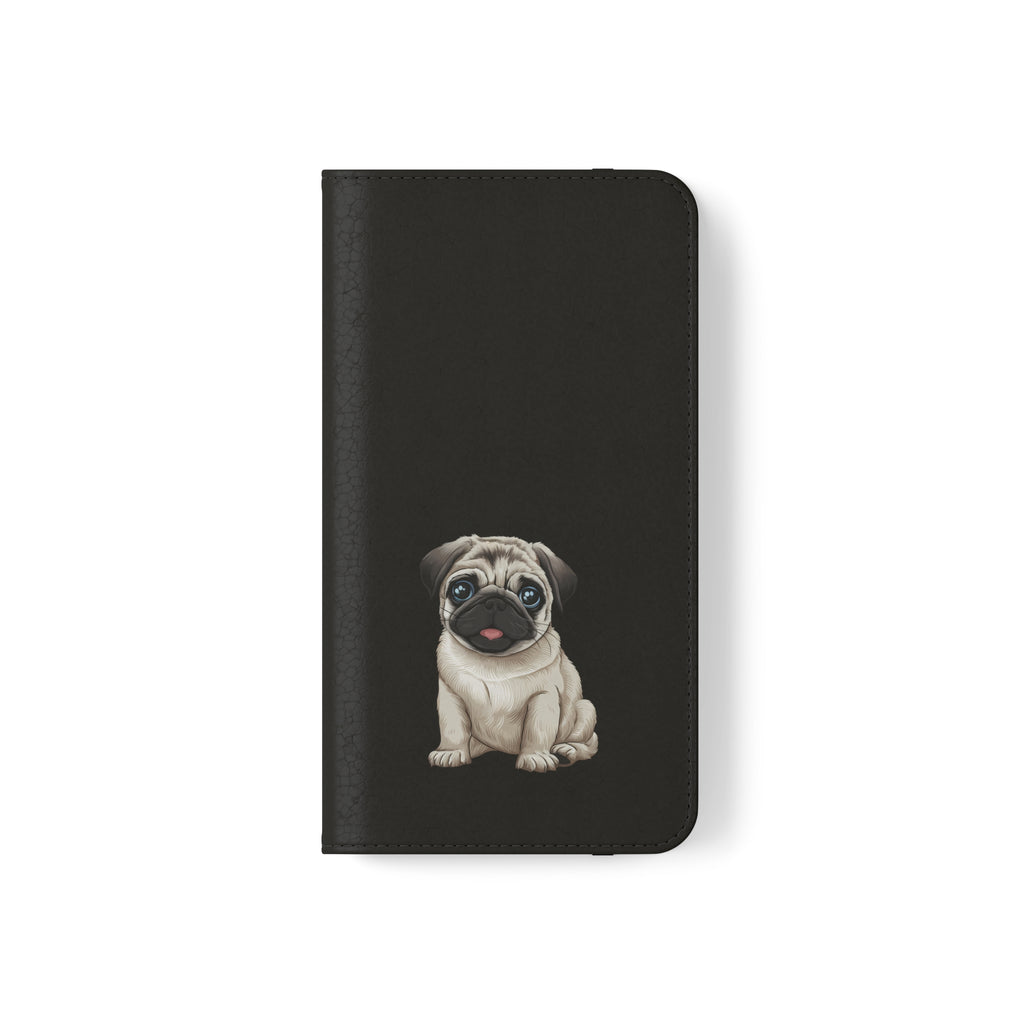 Pug iPhone & Samsung Wallet Phone Case | Pug Flip Cases