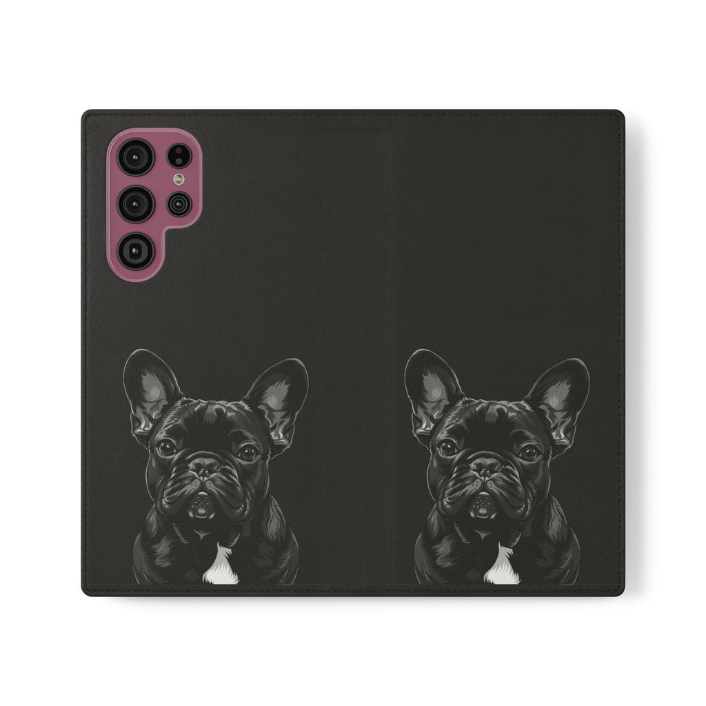 French Bulldog Phone Case | I Love My Frenchie Wallet Phone Case Gifts | IPhone & Samsung Galaxy French Bulldog Flip Cases